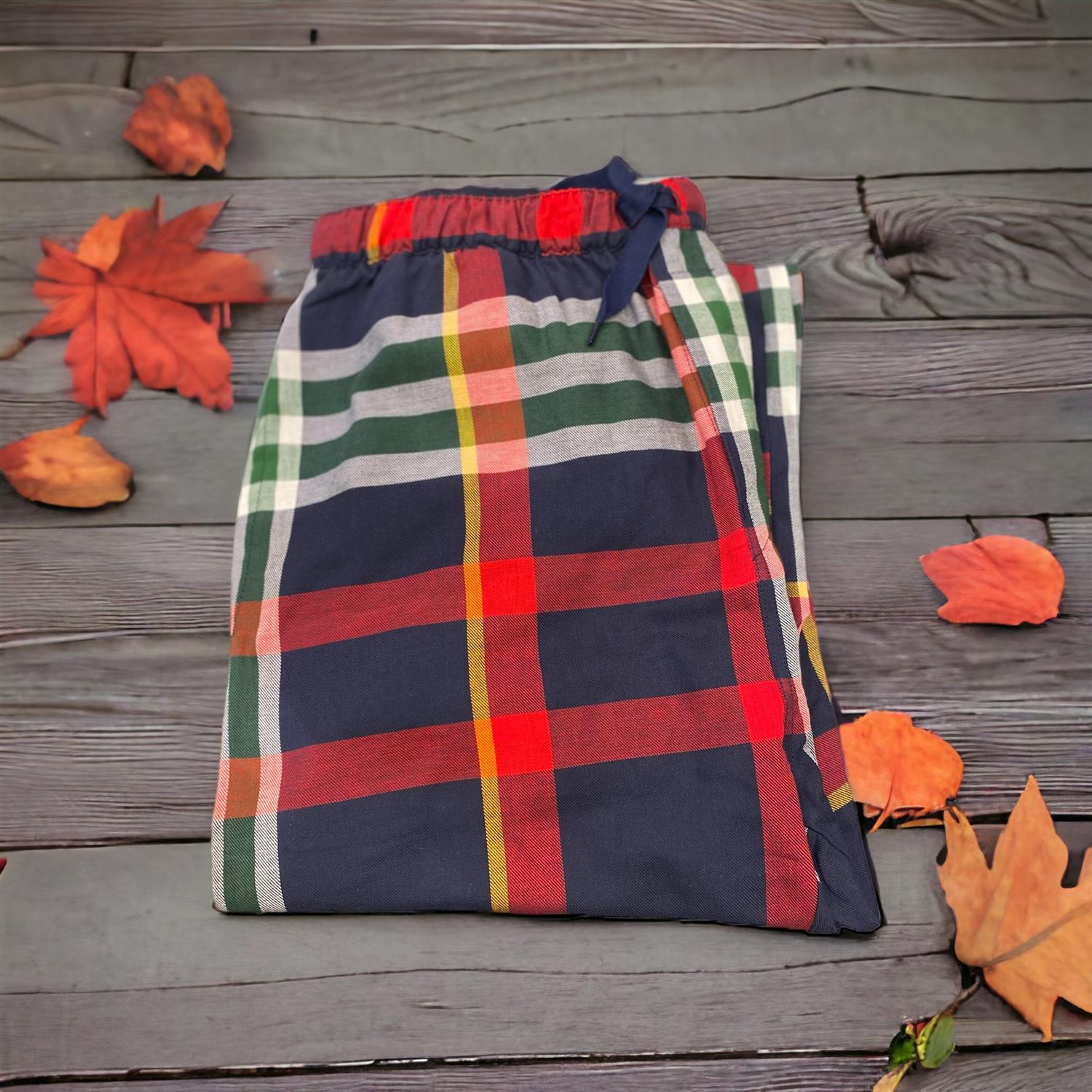 Tartan flannel pants