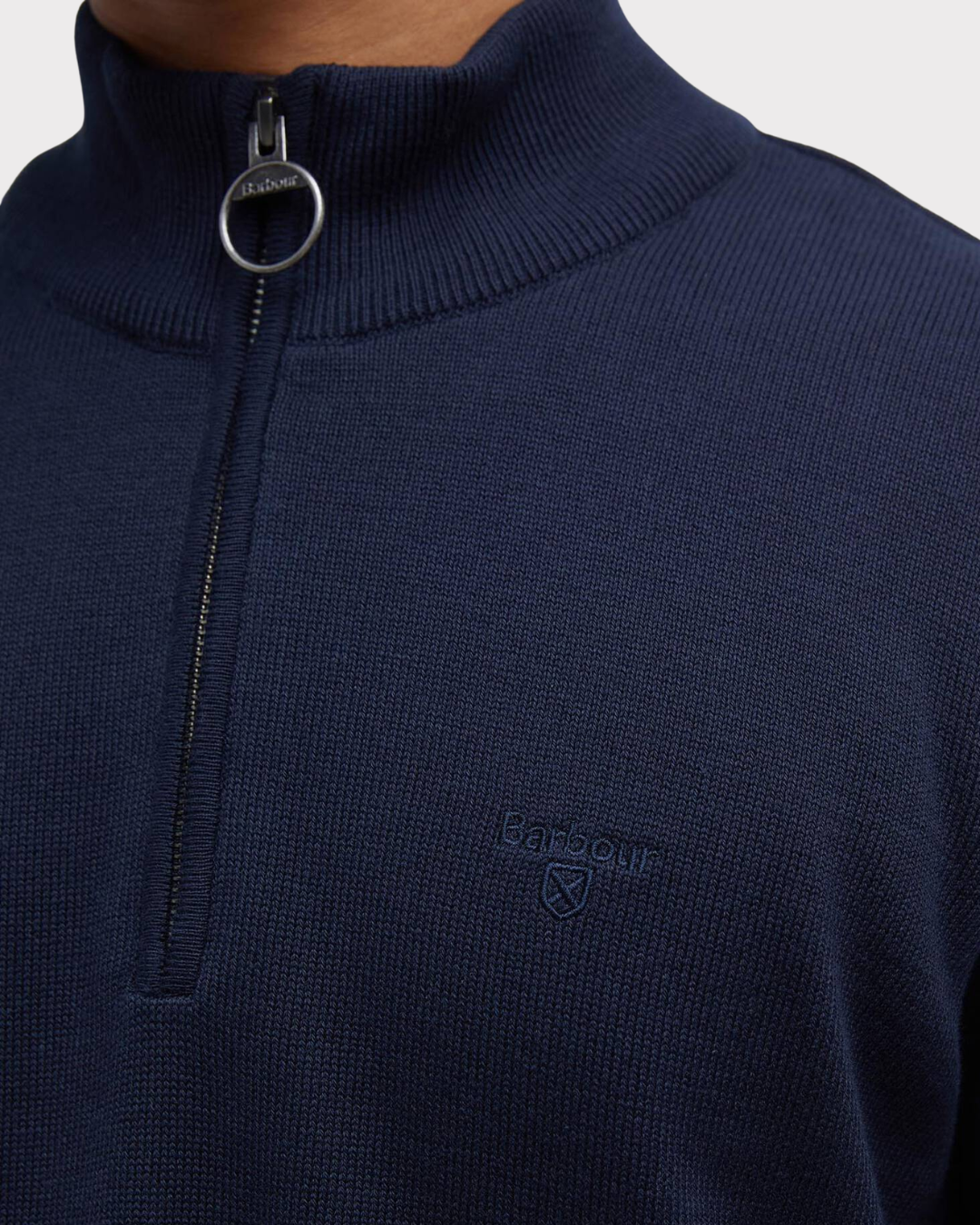 Barbour Cotton Half Zip-Genser-Barbour-Aandahls