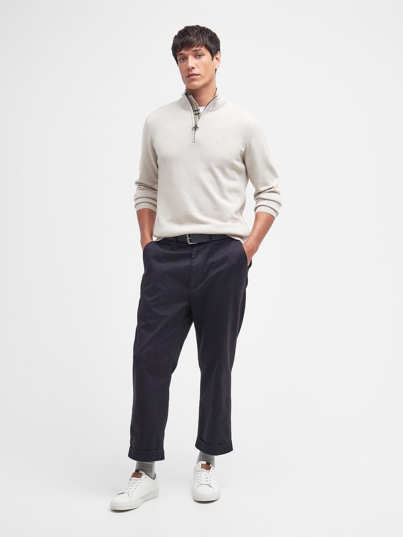 Barbour Cotton Halfzip-Genser-Barbour-Aandahls
