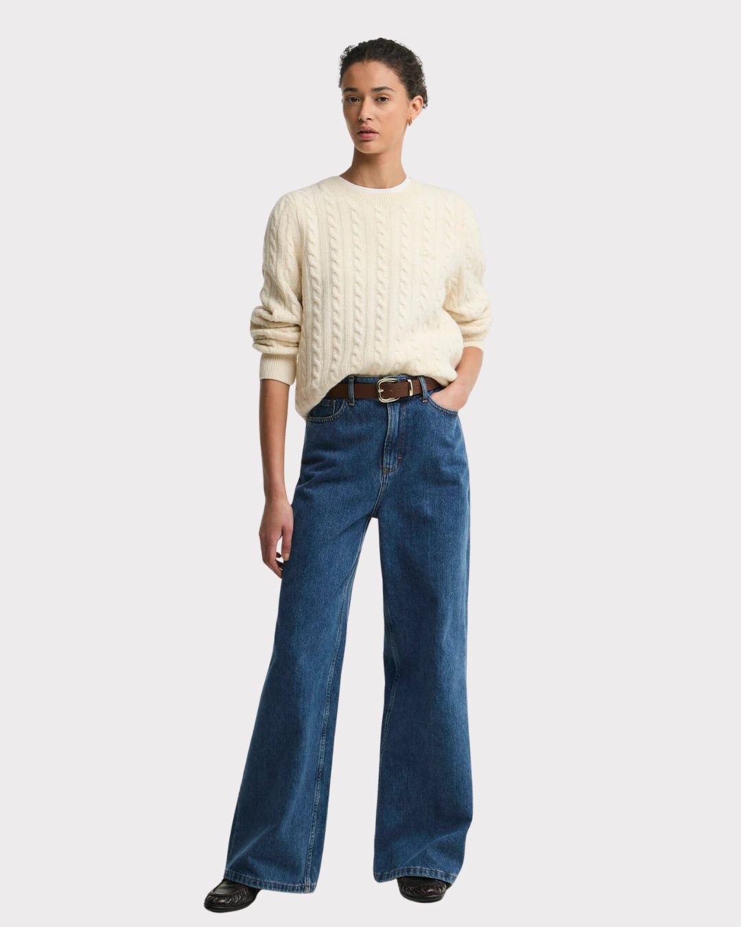 Cable Knitted Jumper