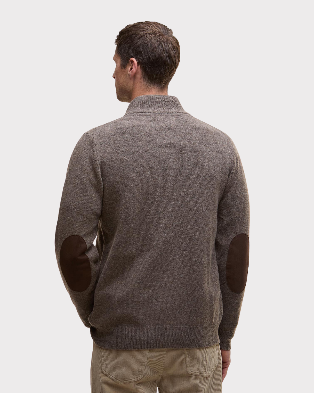 Essentail Patch Zip-Cardigan-Barbour-Aandahls