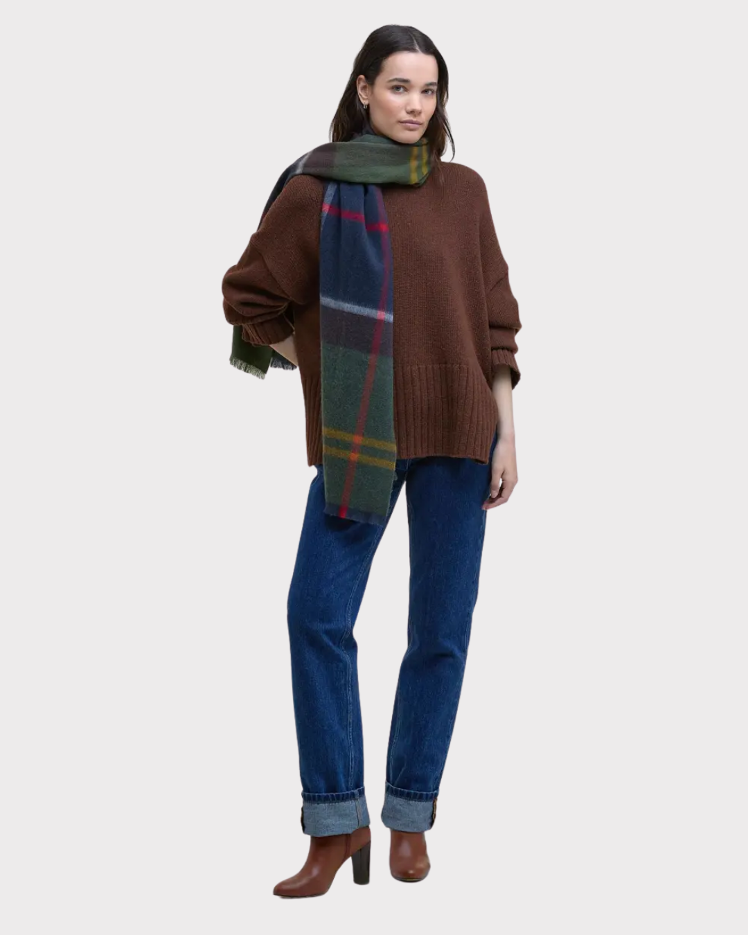 Rosefield Tartan Scarf-Skjerf-Barbour-Aandahls