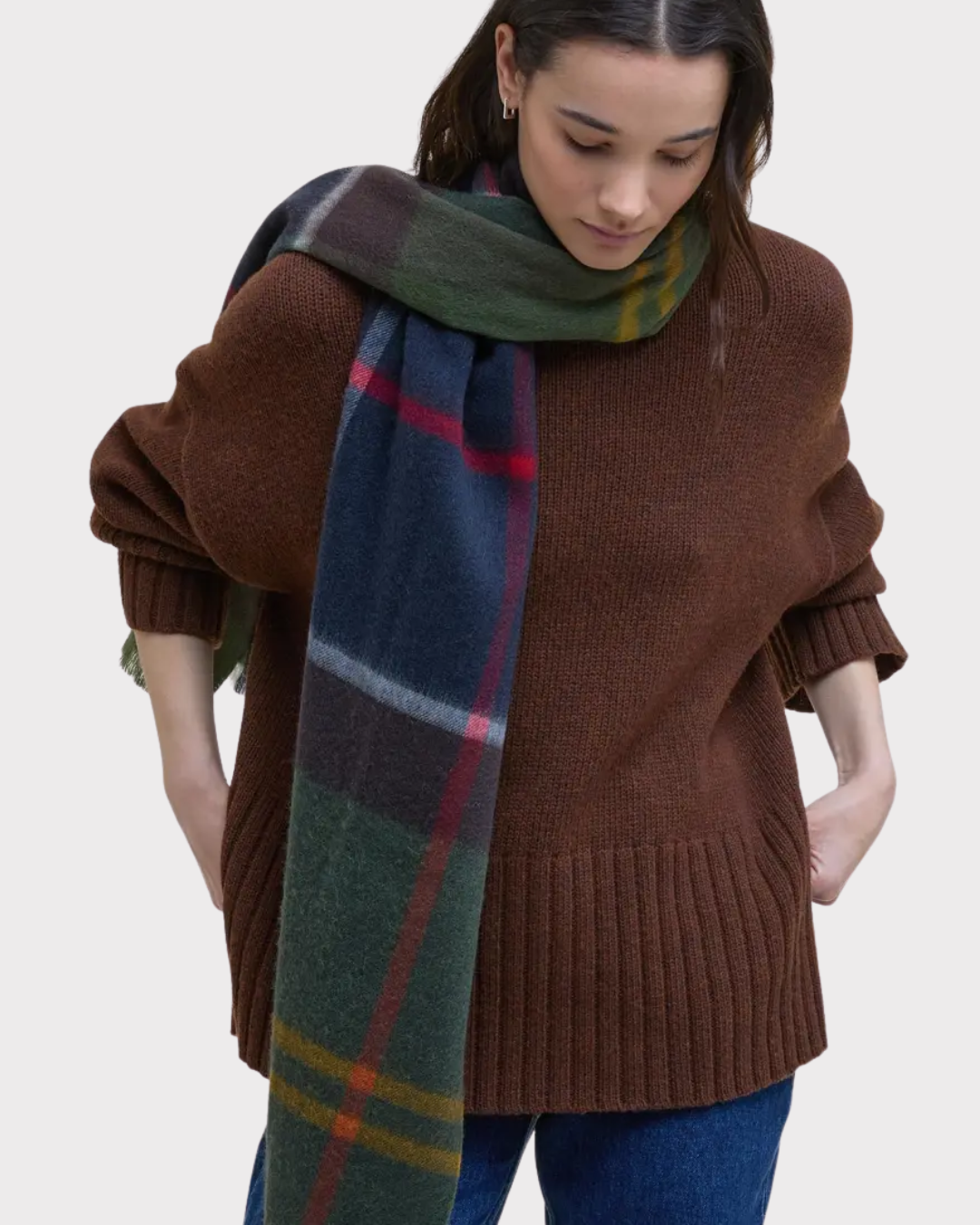 Rosefield Tartan Scarf-Skjerf-Barbour-Aandahls