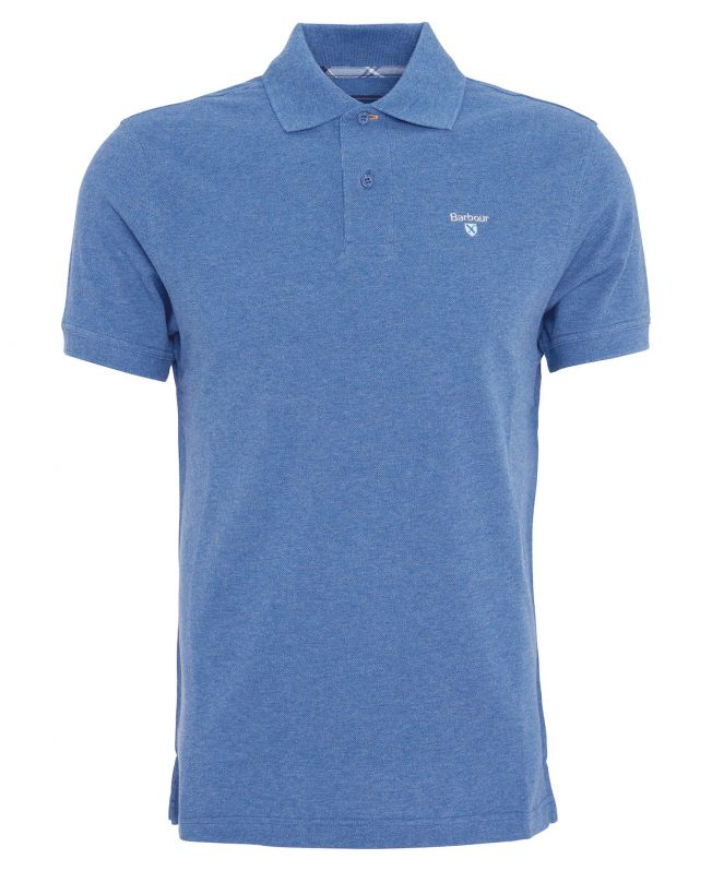 Tartan Pique Polo-T-shirt-Barbour-Aandahls