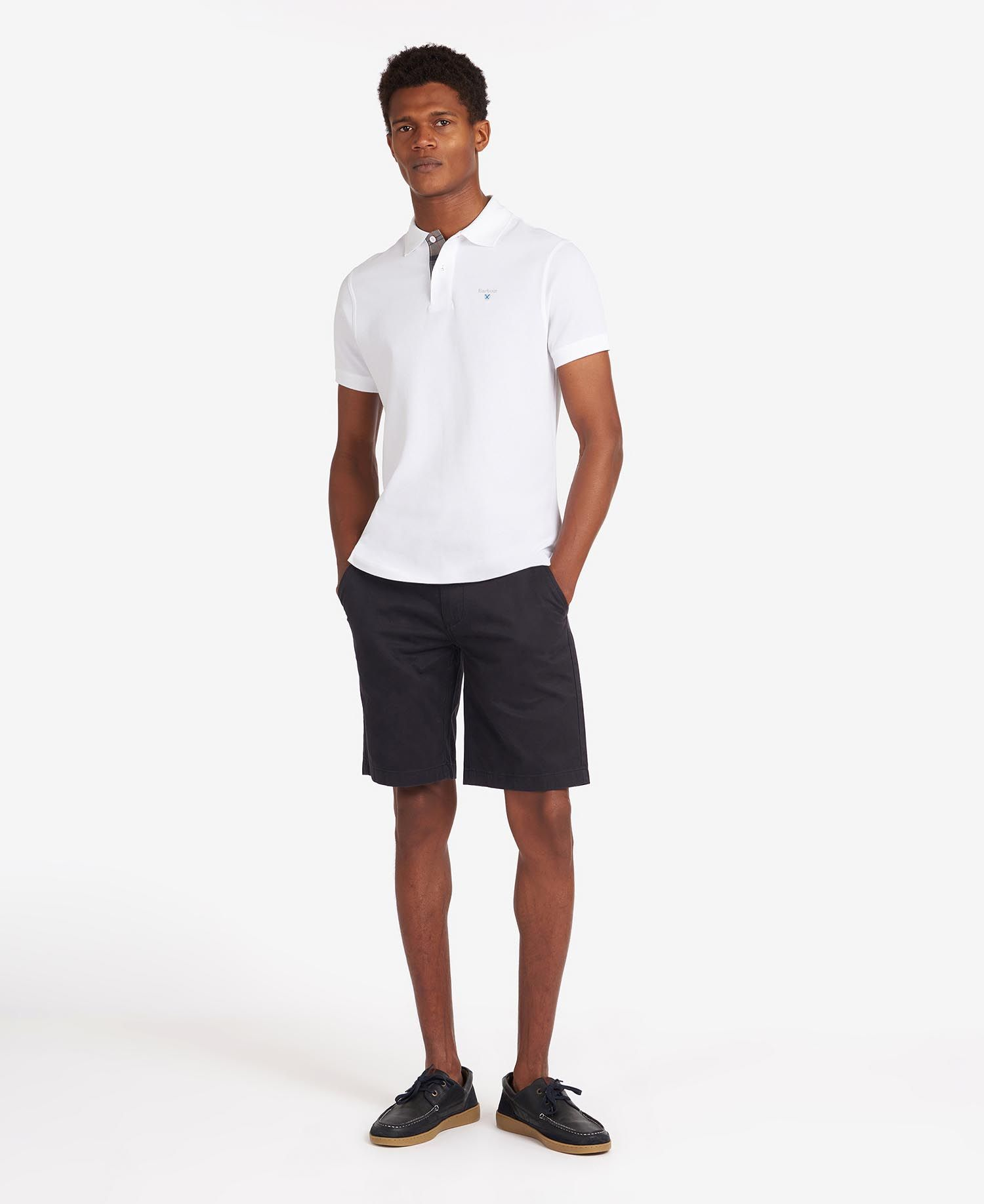Tartan Pique Polo-T-shirt-Barbour-Aandahls