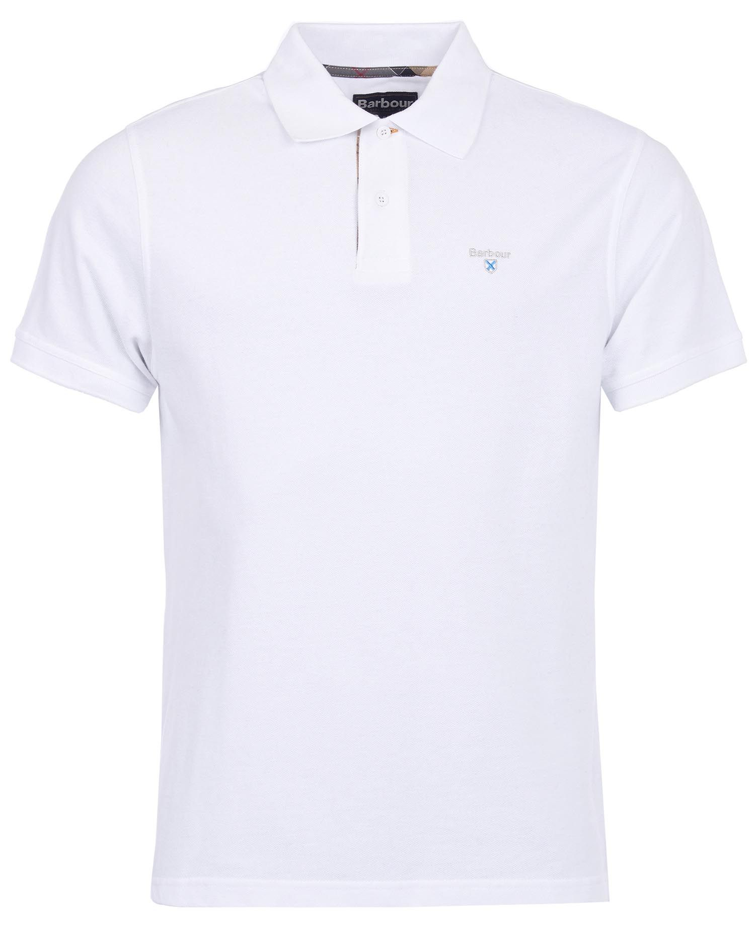 Tartan Pique Polo-T-shirt-Barbour-Aandahls