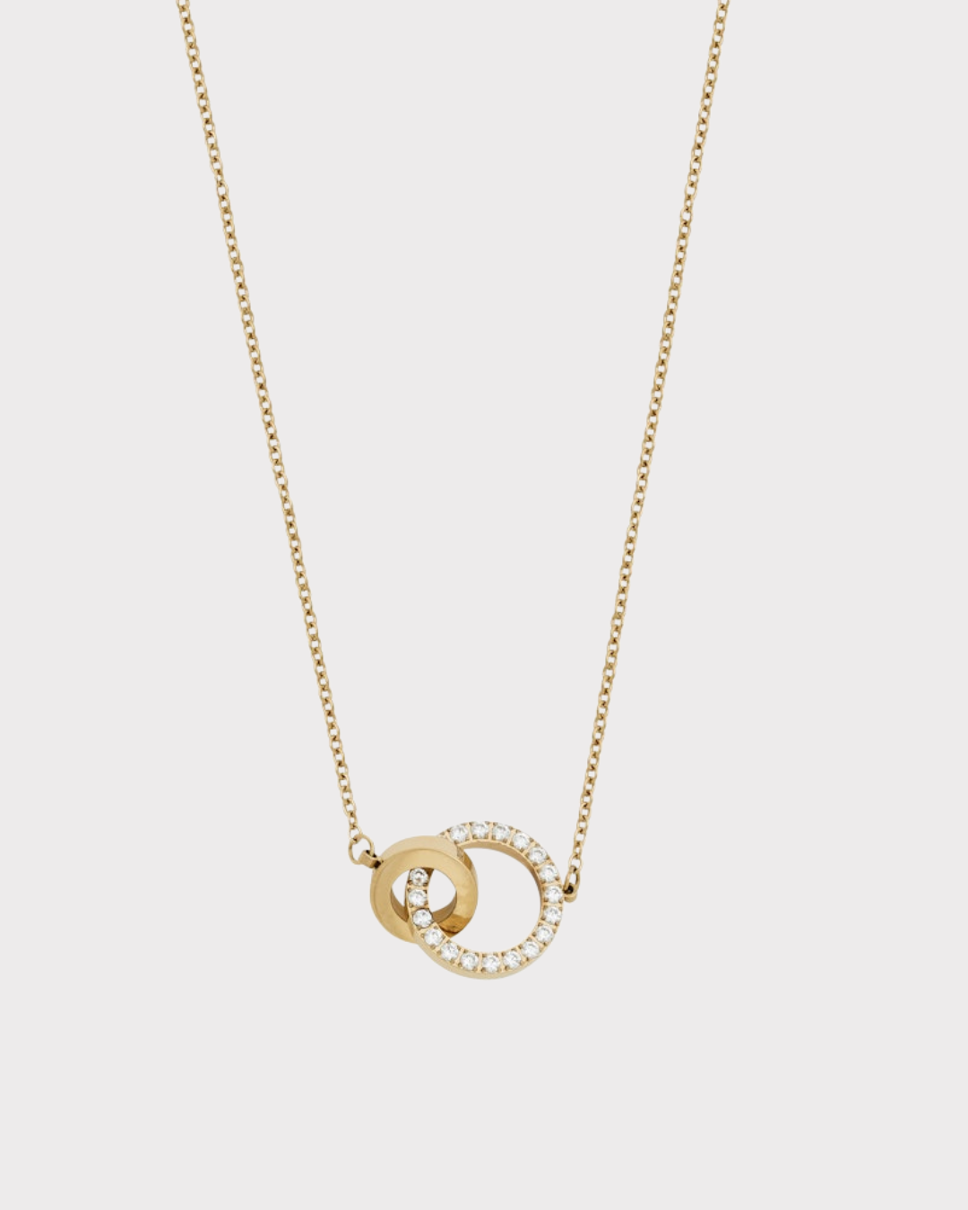 Eternal Orbit Necklace Gold
