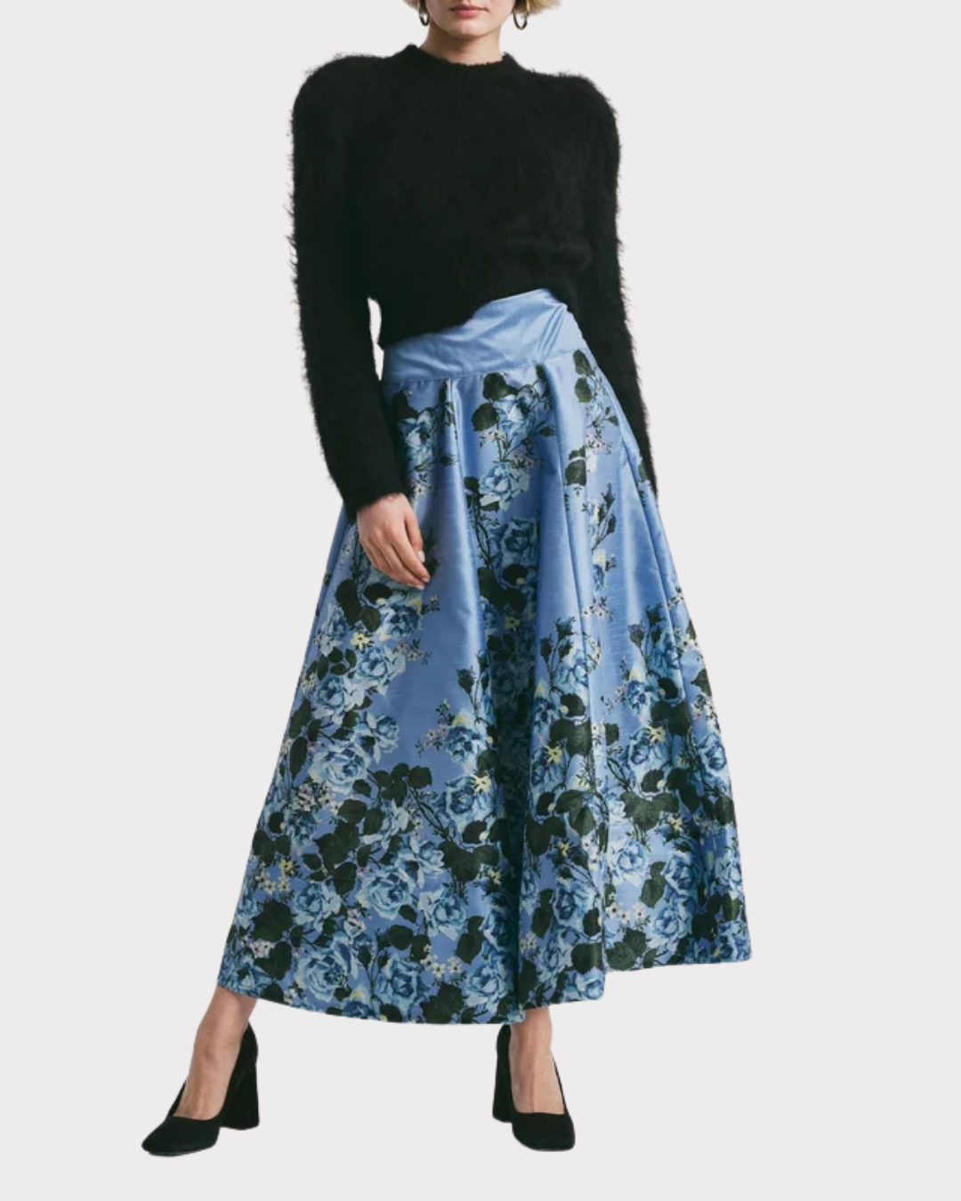 Taffeta maxi Skirt