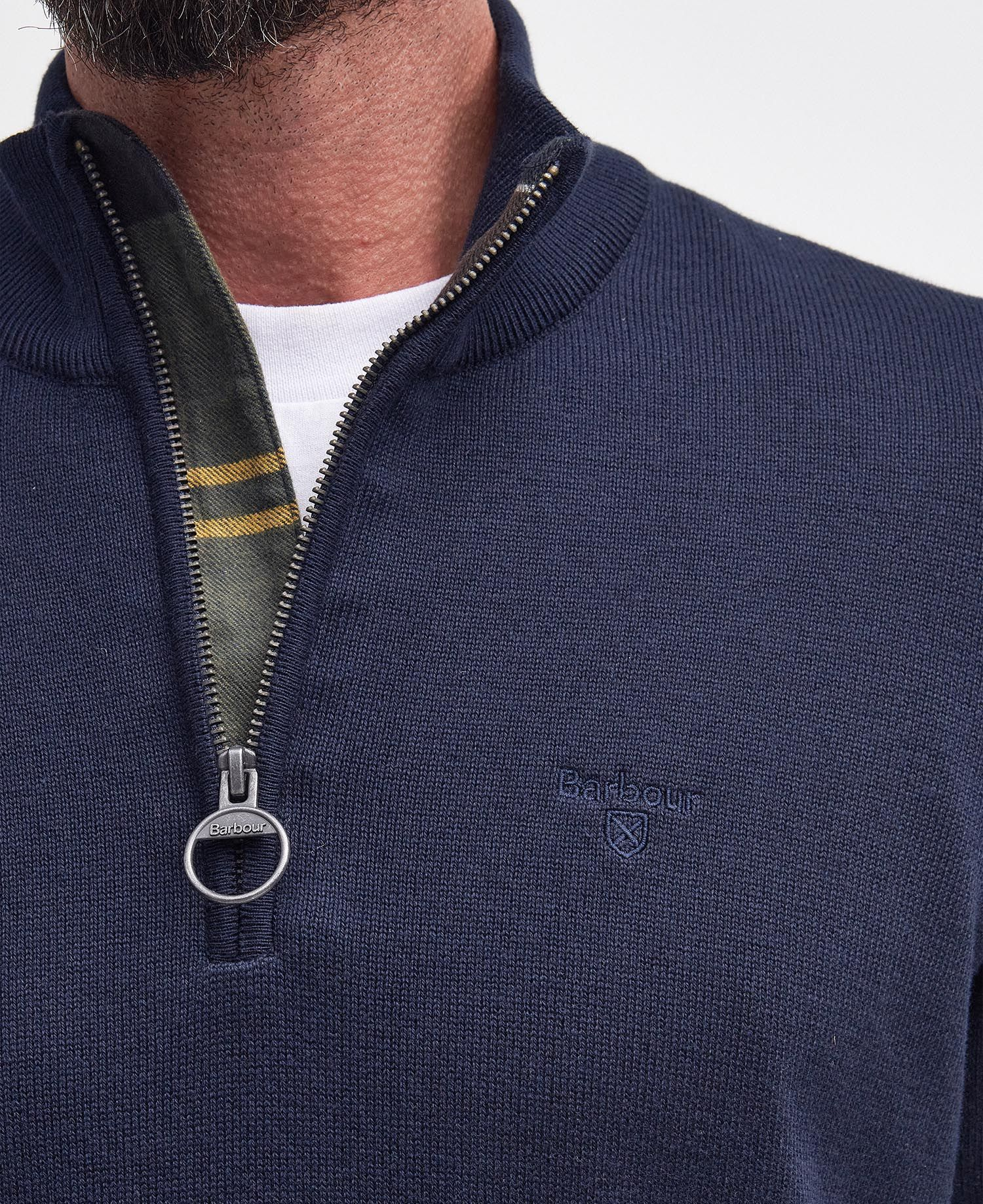Barbour Cotton Half Zip
