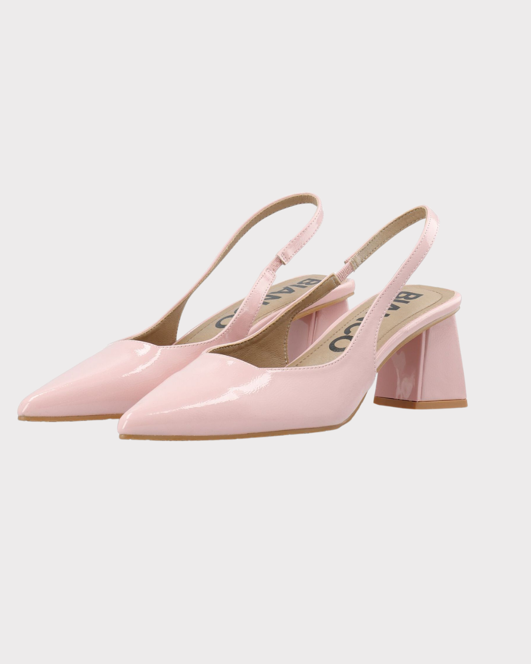 Maralyn Slingback Patent-Sko-Bianco-Aandahls
