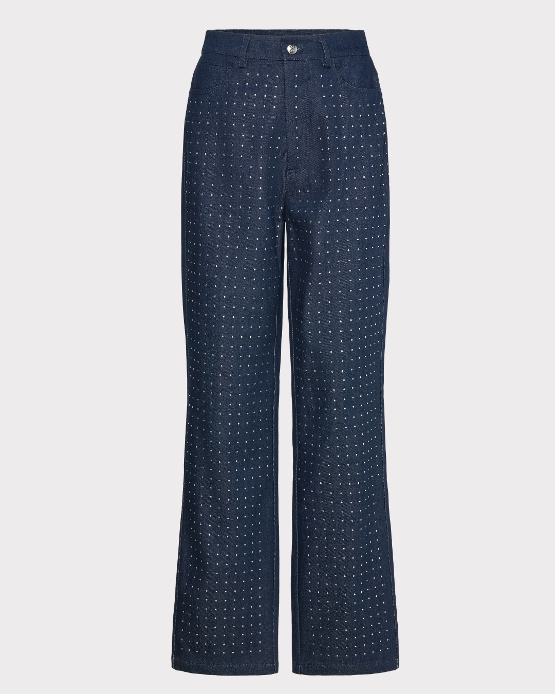Kendra High waisted rhinestone Jeans