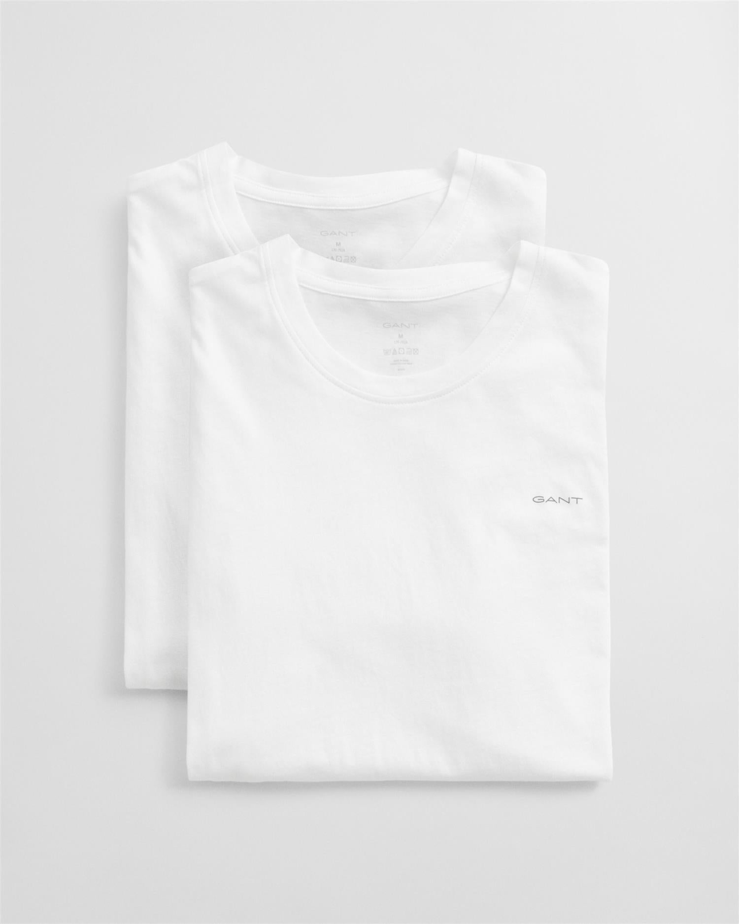 c-neck t-shirt 2pk-T-shirt-Gant-Aandahls