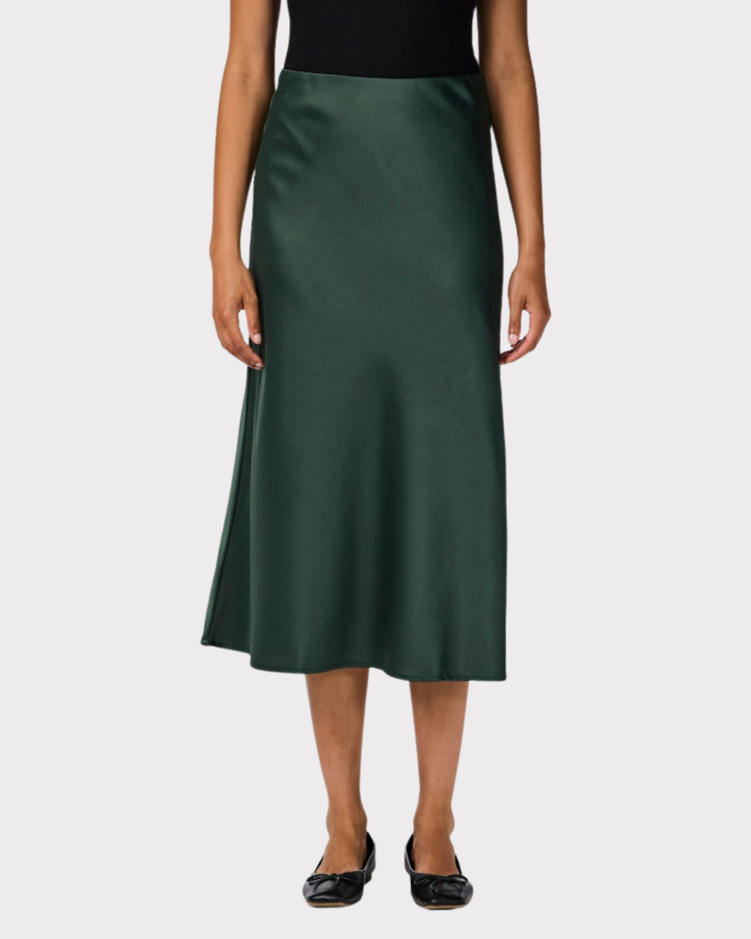 Yaspella Hw Midi Skirt S. Noos