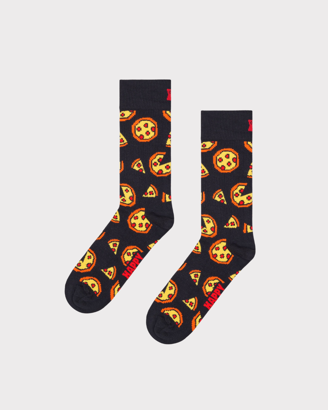 Pixelated Pizza Sock