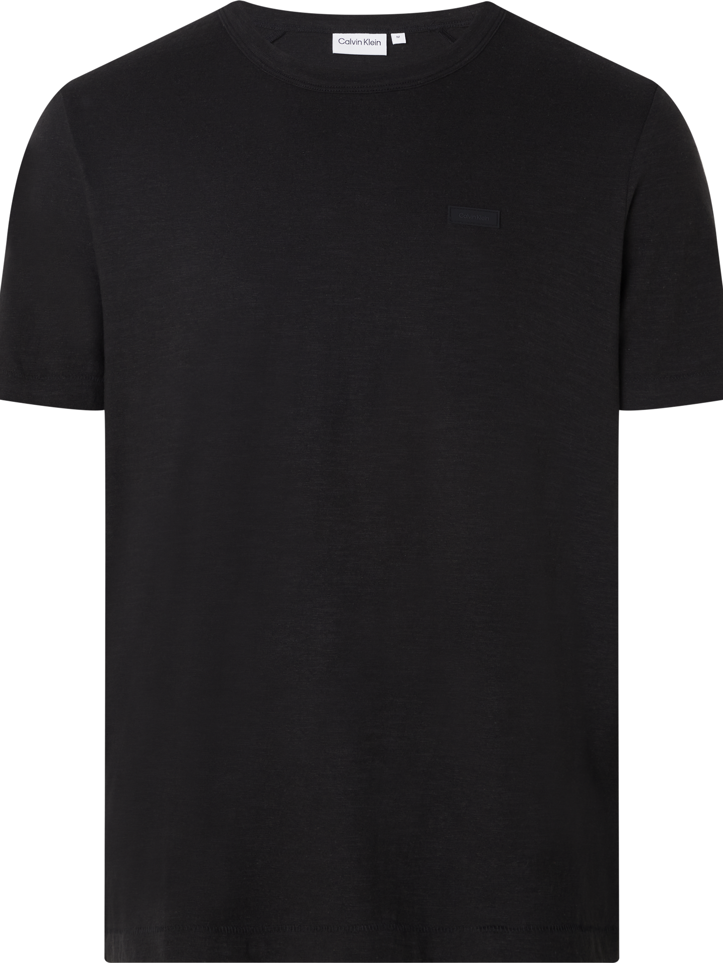 Cotton Linen T-shirt-T-shirt-Calvin Klein-Aandahls