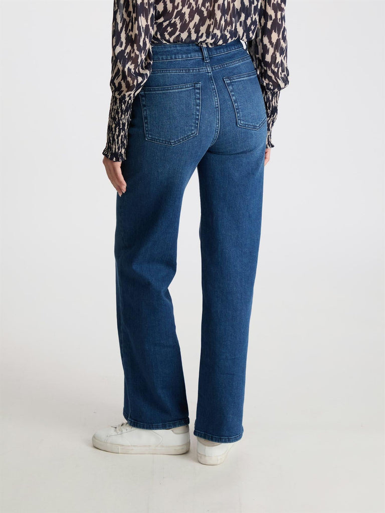 carla denim pants-Bukse-Neo Noir-Aandahls