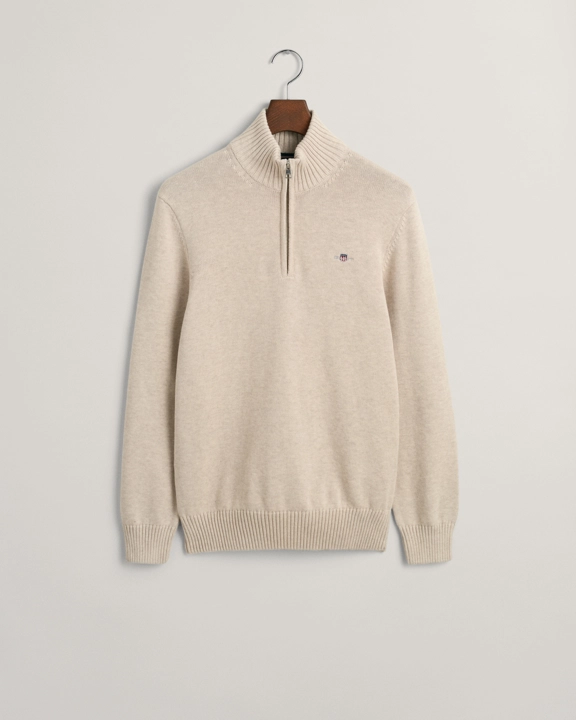 casual cotton halfzip-Genser-Gant-Aandahls