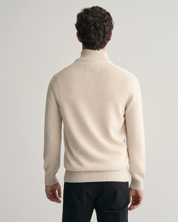 casual cotton halfzip-Genser-Gant-Aandahls