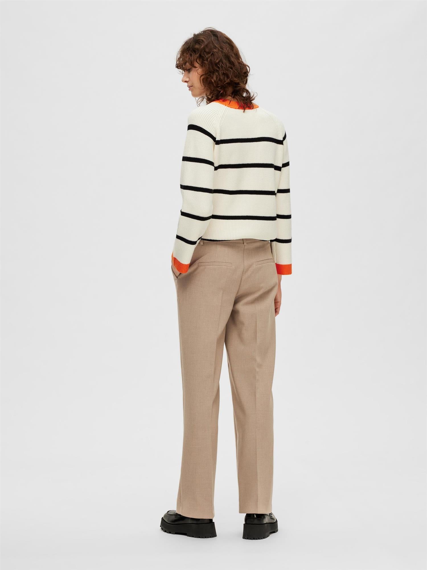 SLFrita MW Wide PANT CAMEL MLG N NOOS