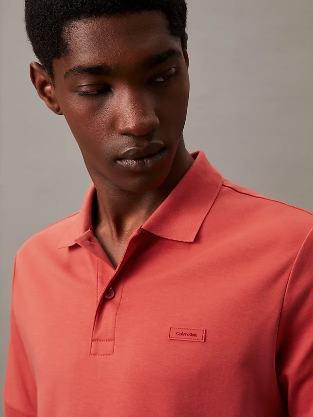 Smooth Cotton Slim Polo