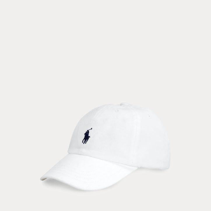 cotton chino ball cap-Hodeplagg-Polo Ralph Lauren-Aandahls