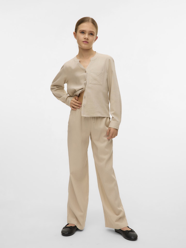 Vmjesmilo Hw Wide Pants Wvn Ga Girl