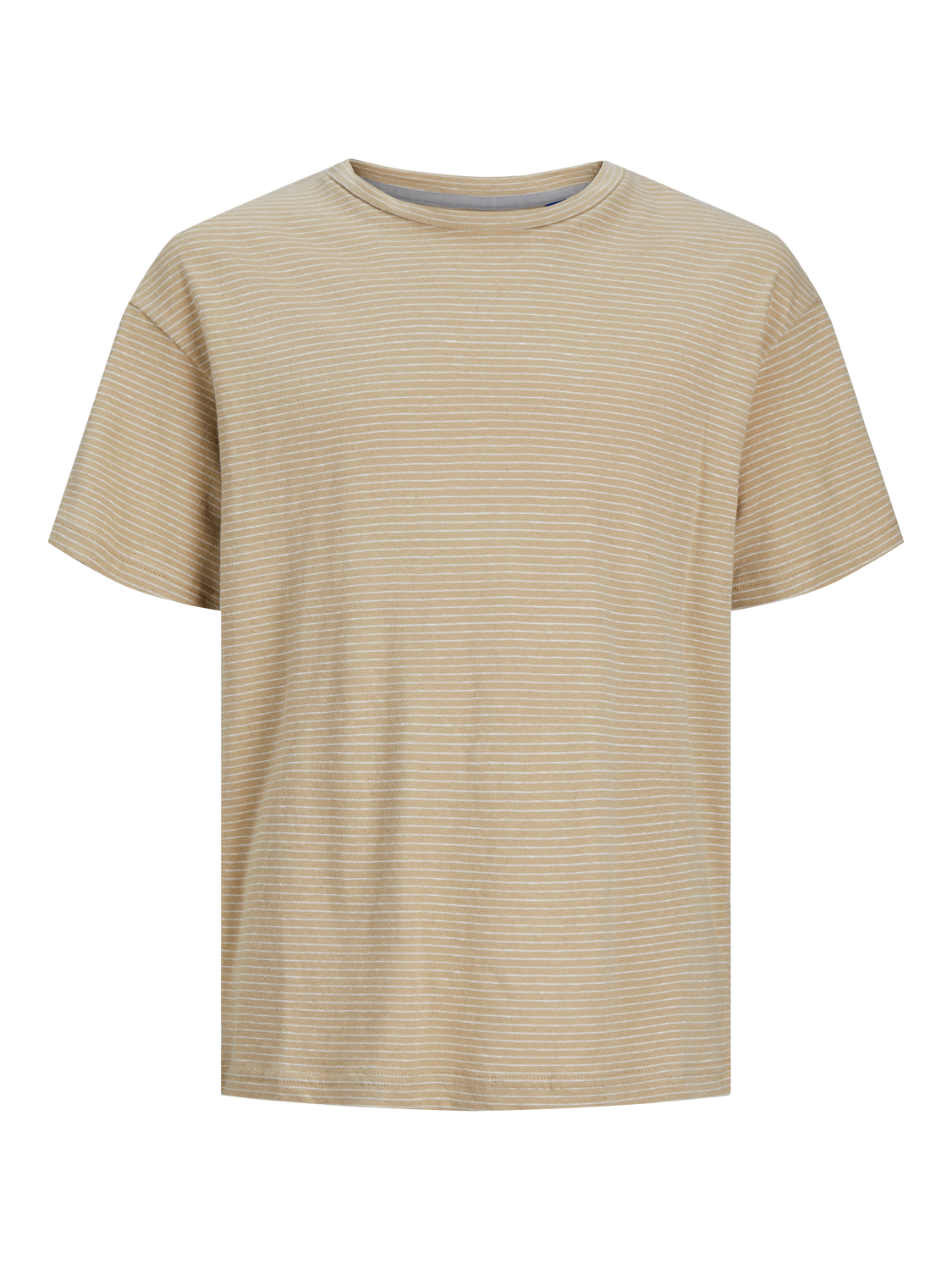 Soft linen blend ss tee