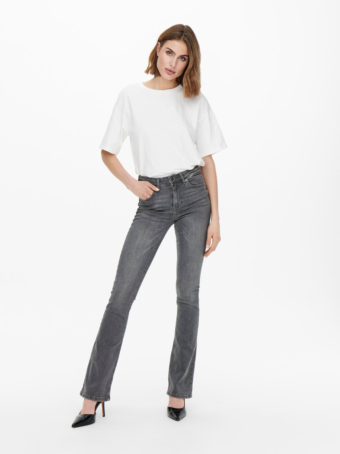 Onlblush Mid Flared Tai0918 Noos