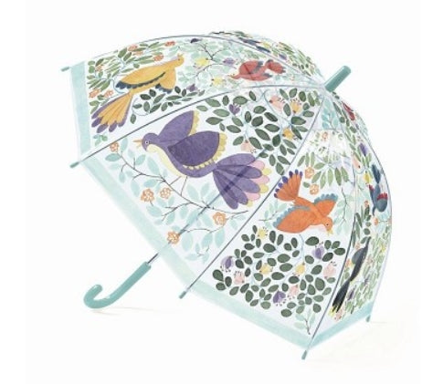 Umbrella flowers & birds