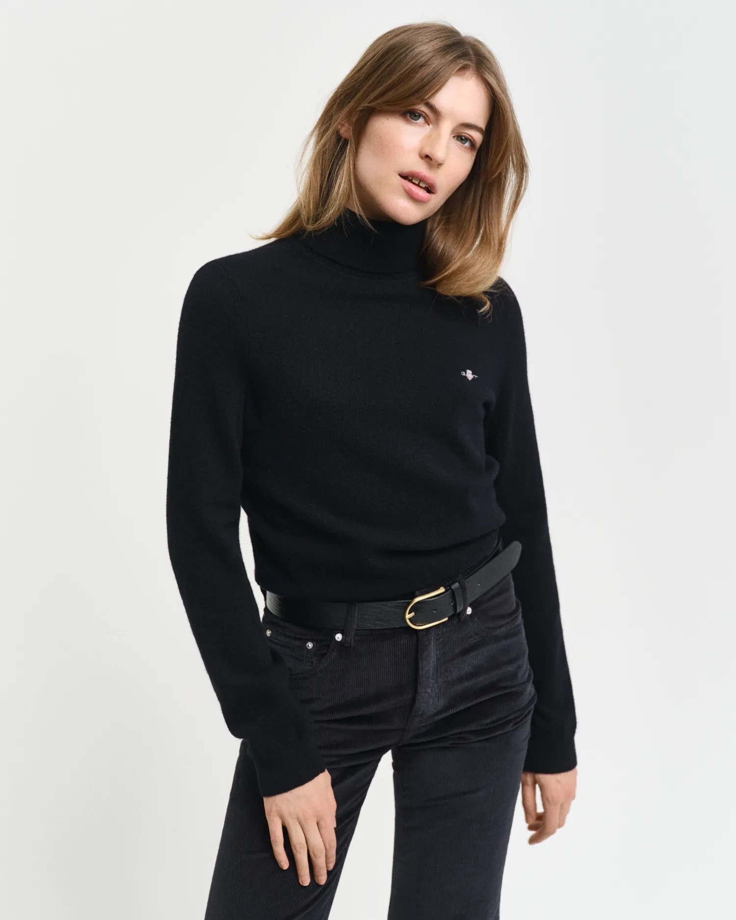 Extrafine lambswool rollneck