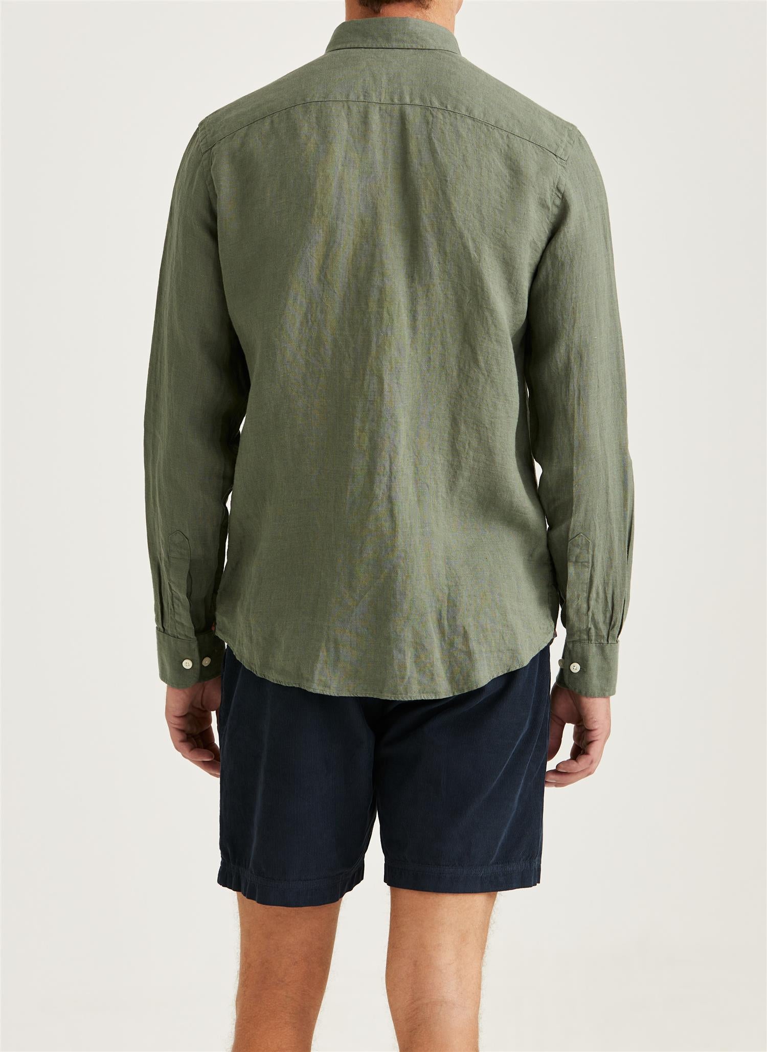 Douglas BD Linen Shirt LS