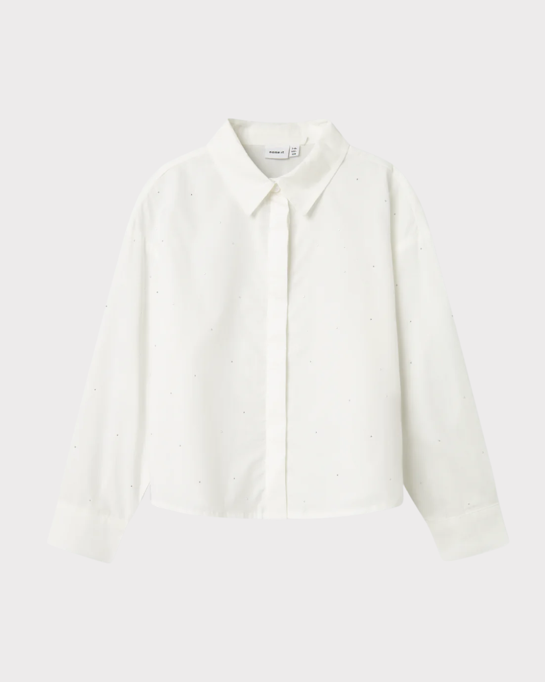 NKFOLARA LS SHORT LOOSE SHIRT