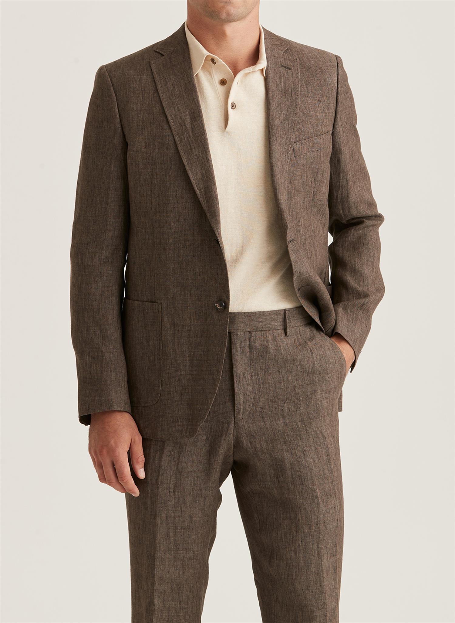 Archie Linen Suit Jkt