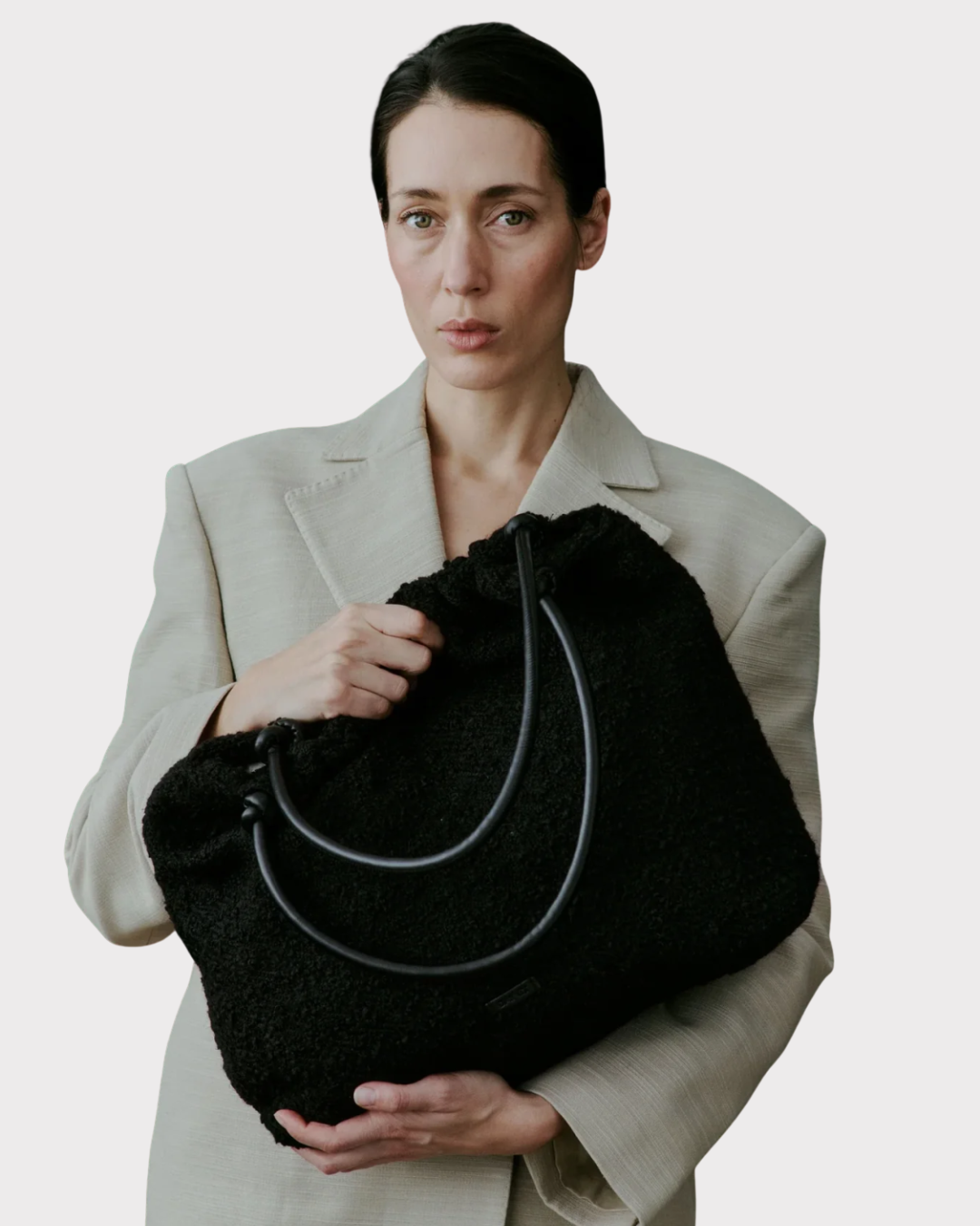 Day Woolen Pop Scrunch Tote