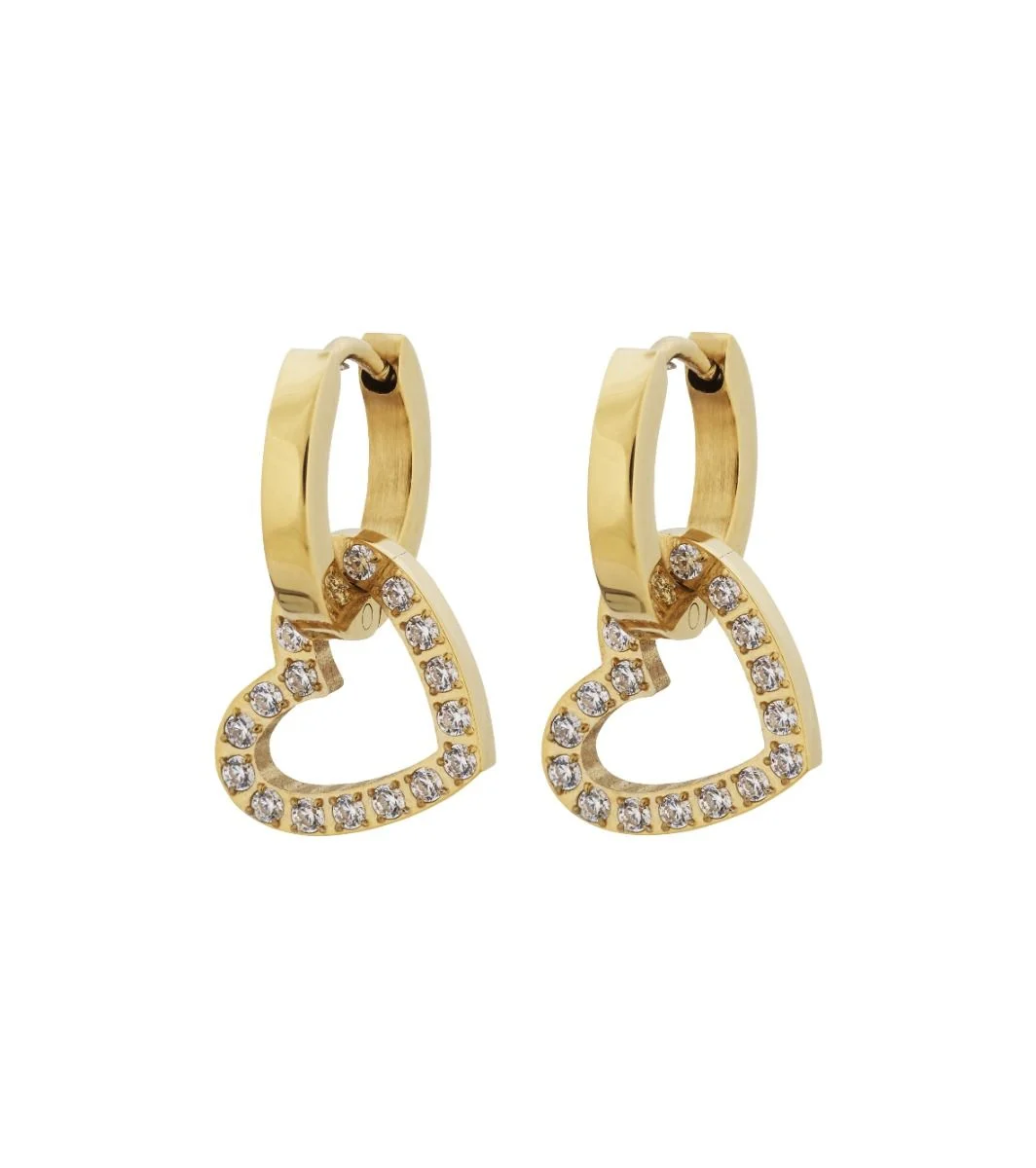Eternal hearts earrings-Smykke-Edblad-Aandahls