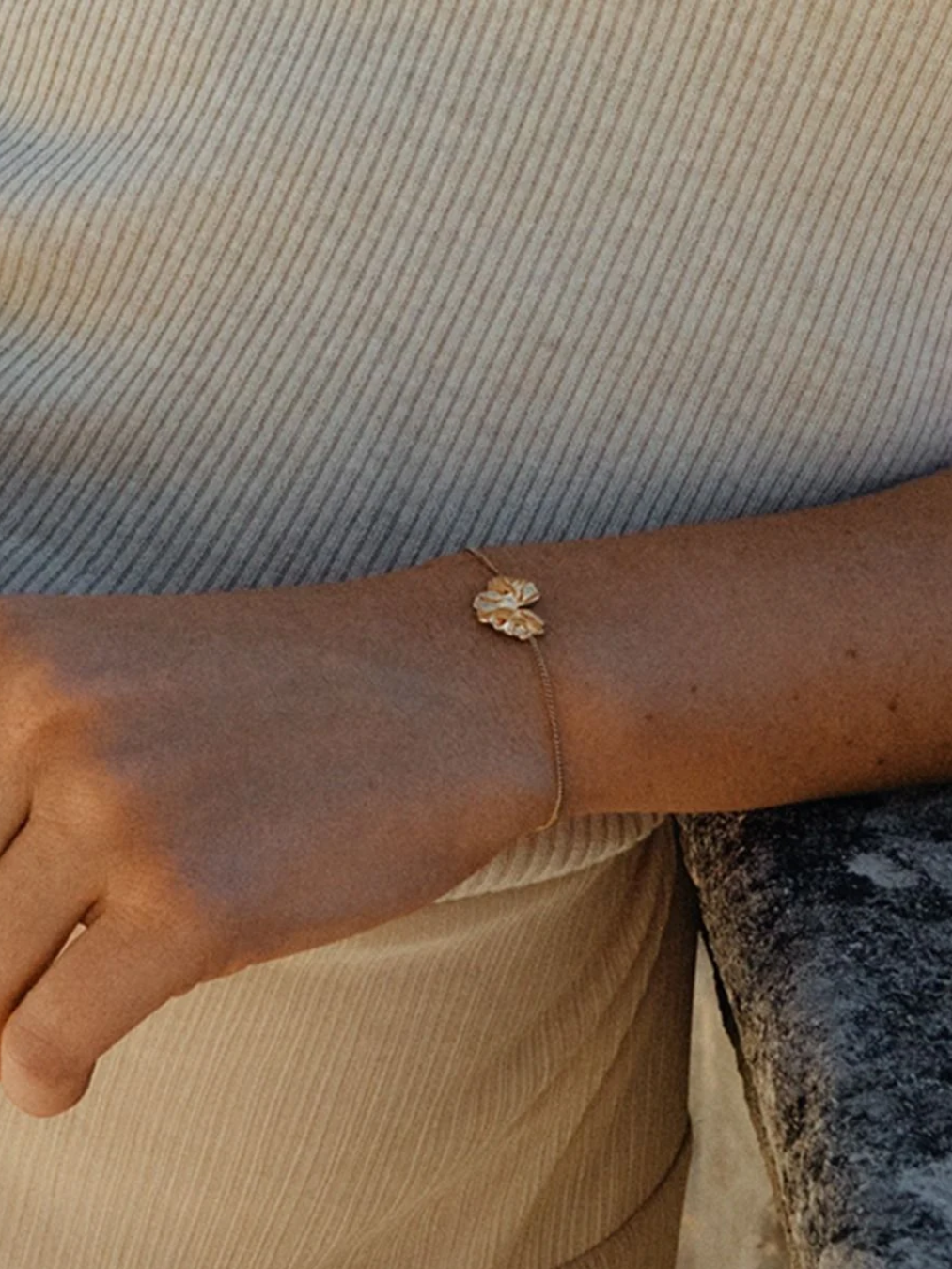 Gerana Bracelet Gold-Smykke-Edblad-Aandahls