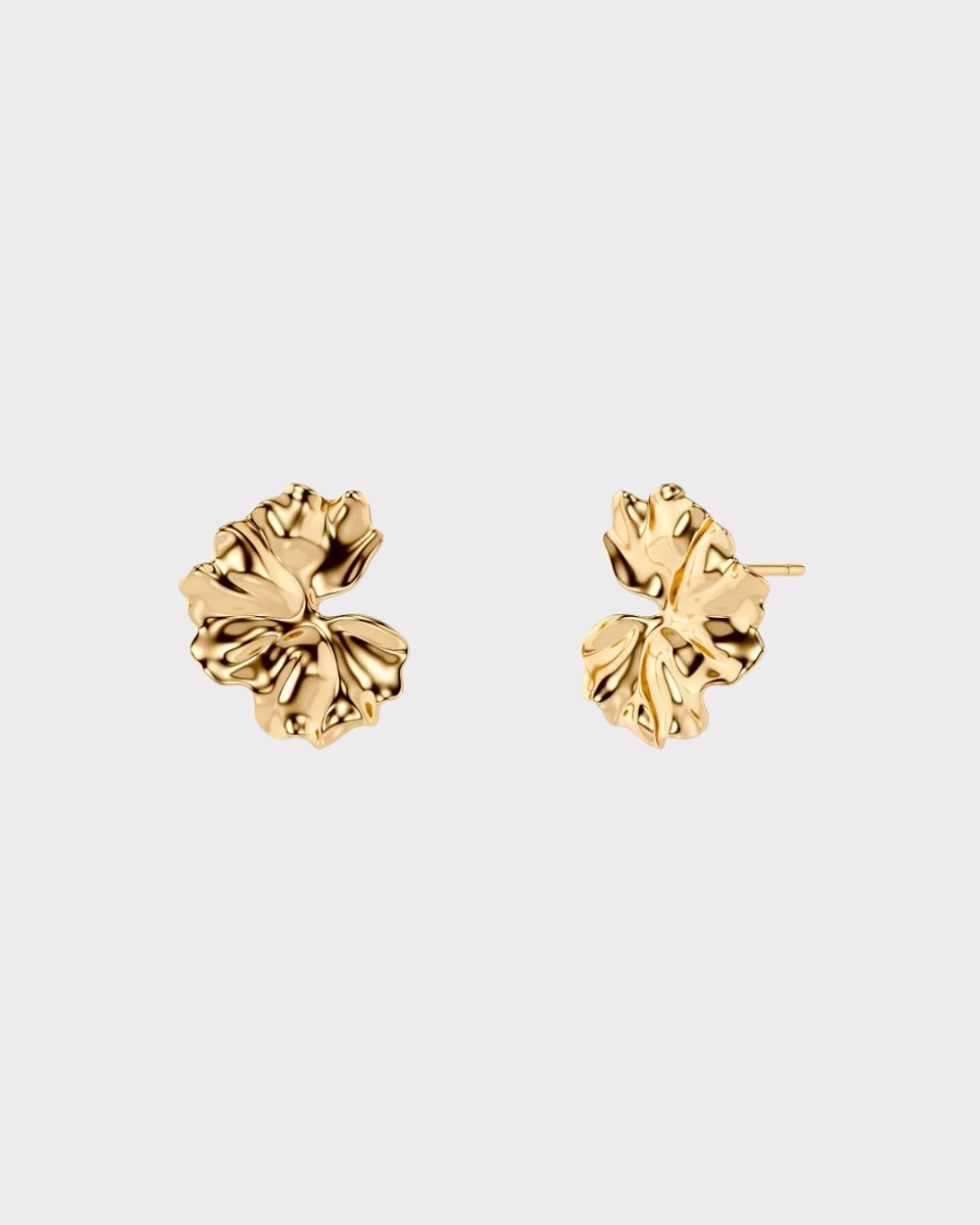 Gerana Studs S Gold-Smykke-Edblad-Aandahls