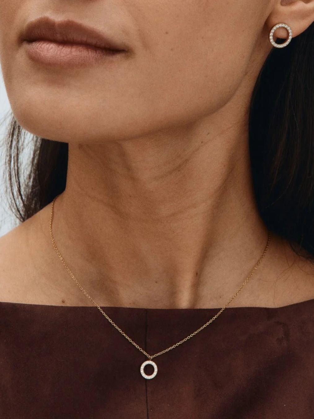 Glow necklace Mini Gold