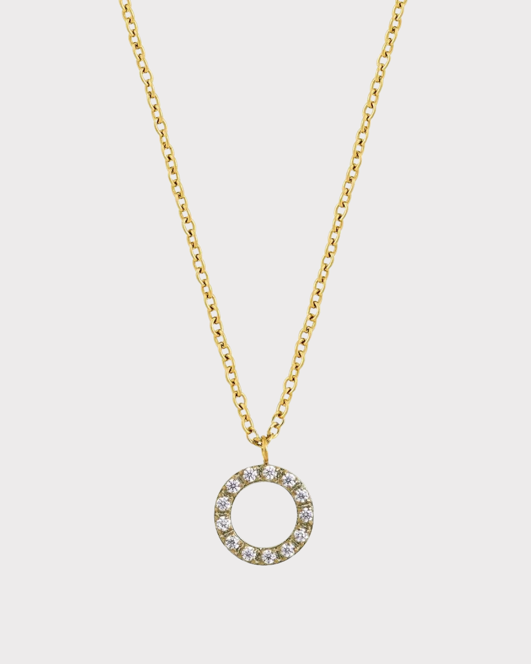 Glow necklace Mini Gold-Smykke-Edblad-Aandahls