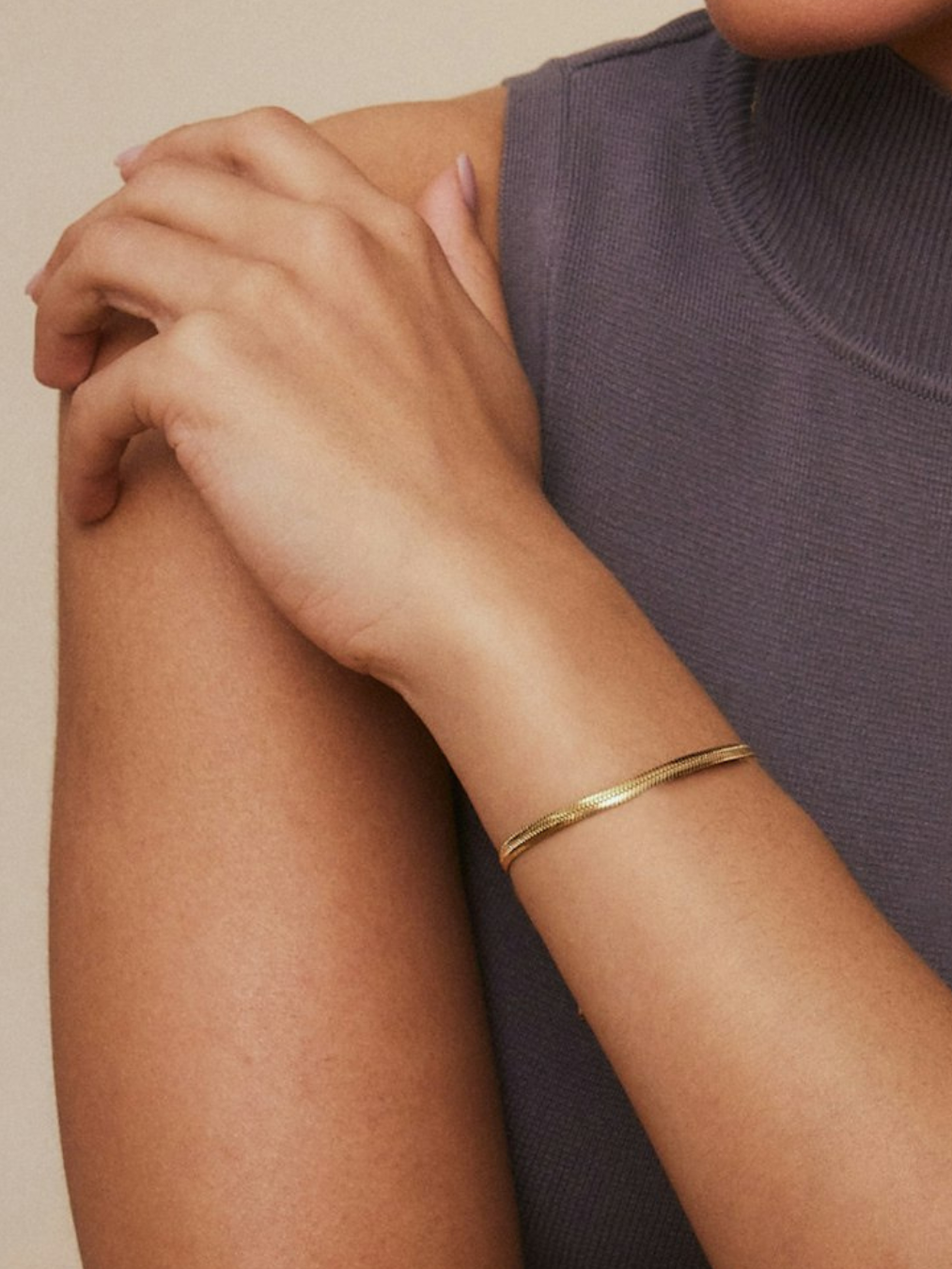 Herringbone bracelet