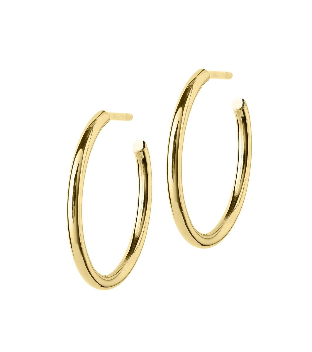 Hoops earrings medium