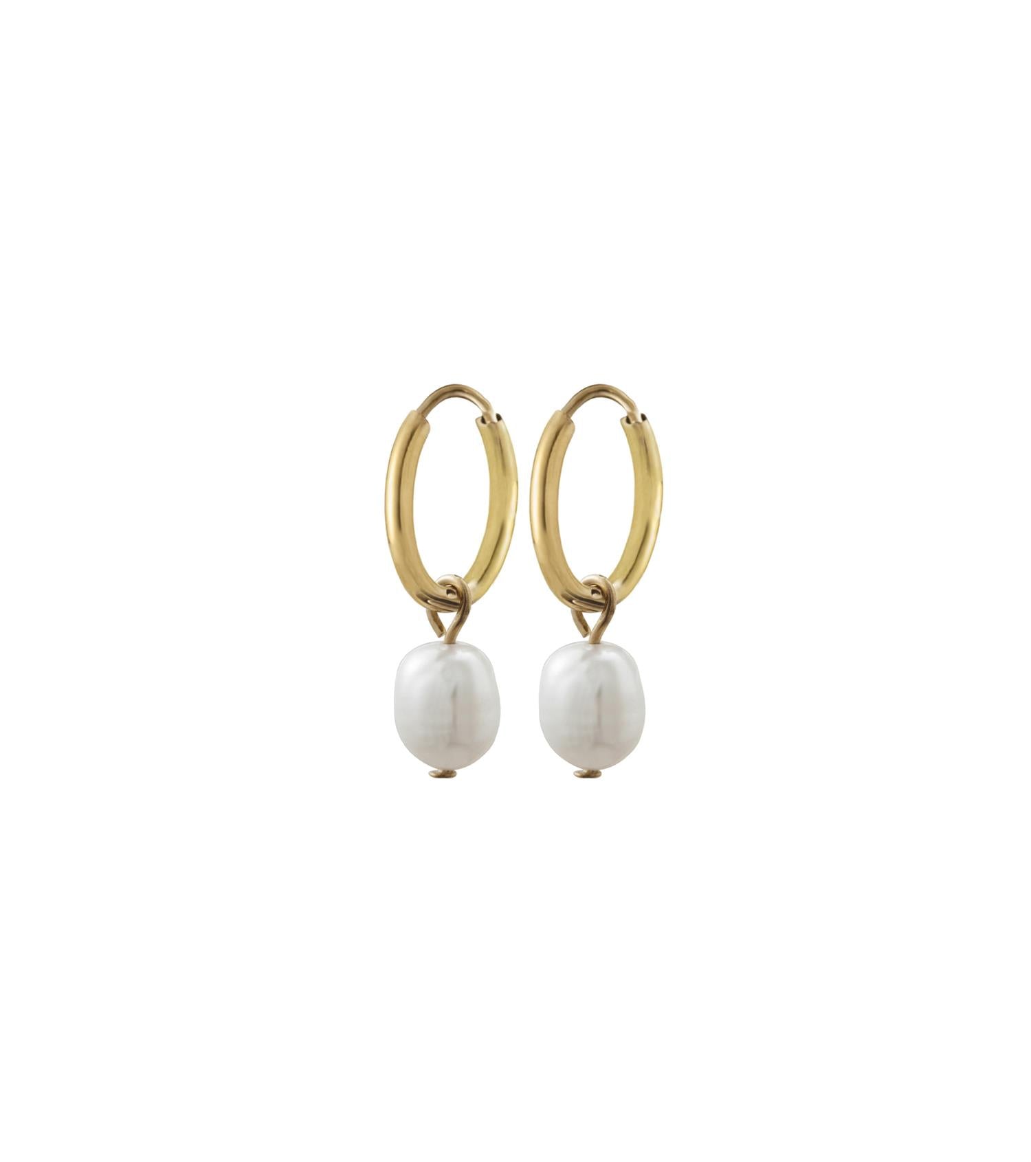 Pearl Hoops