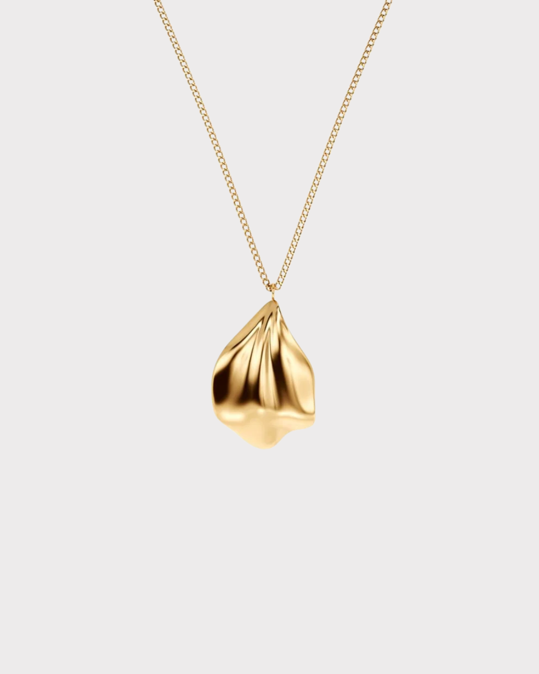 Petal Necklace S Gold