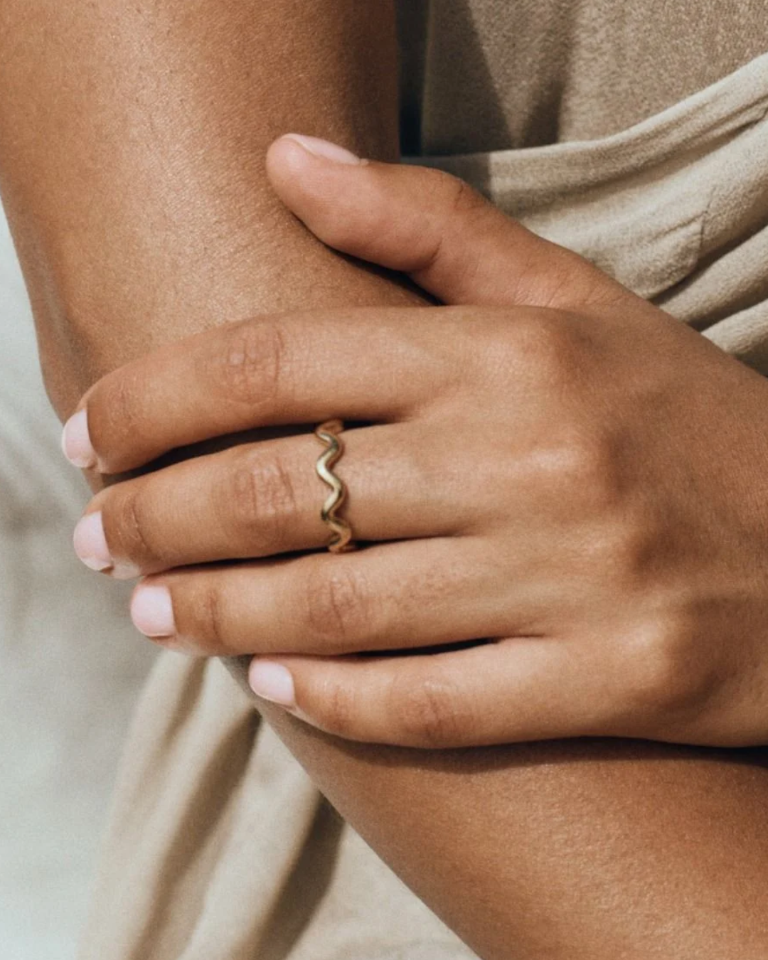 Spiral Ring Gold