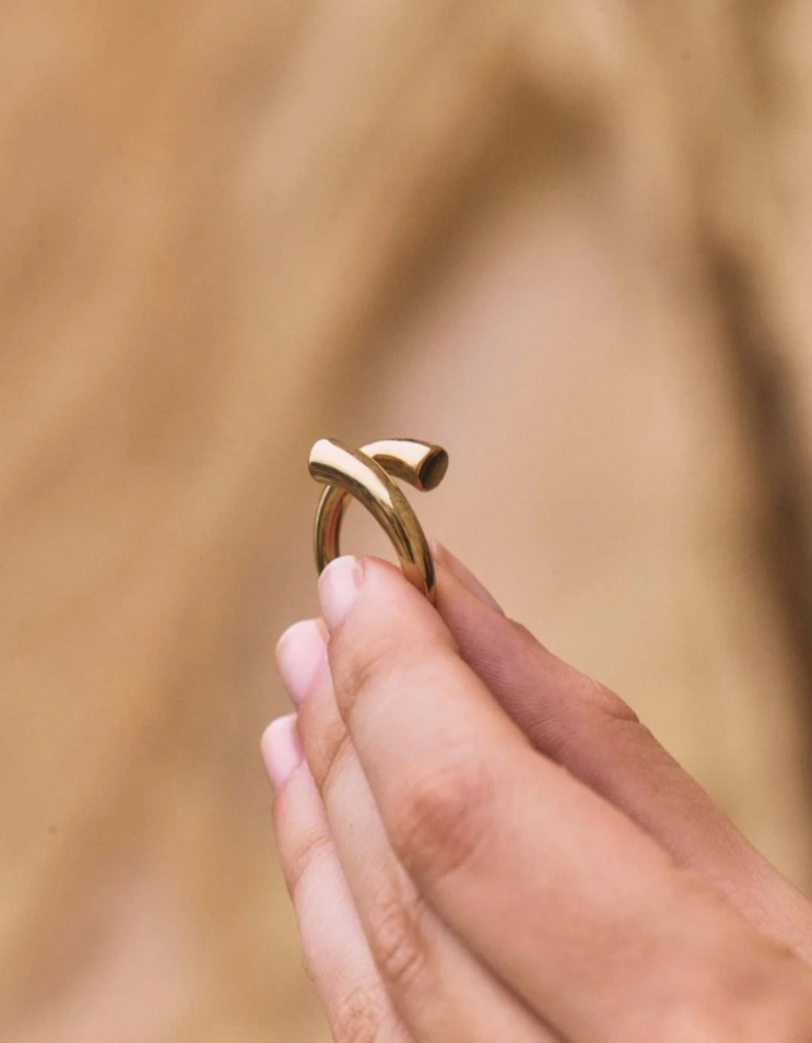 Sweep Ring Gold-Smykke-Edblad-Aandahls