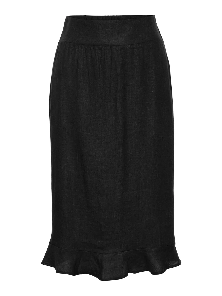 Franca linen skirt-Skjørt-Ella&il-Aandahls