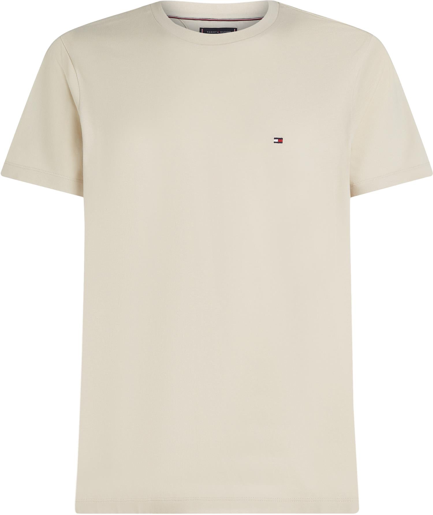 ess seasonal reg fit solid tee-T-shirt-Tommy Hilfiger-Aandahls