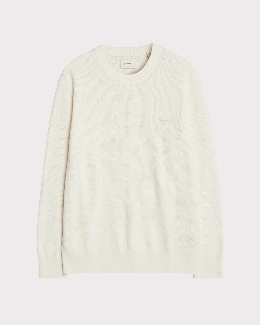 Cotton Wool rib c-neck