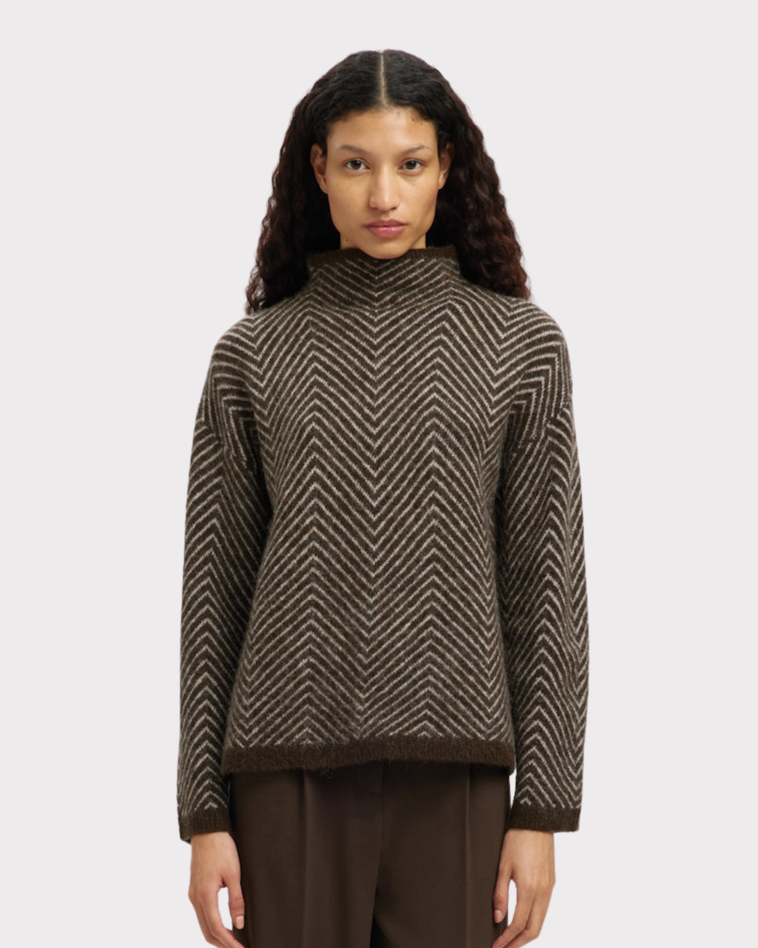 Lulu Herringbone Knit
