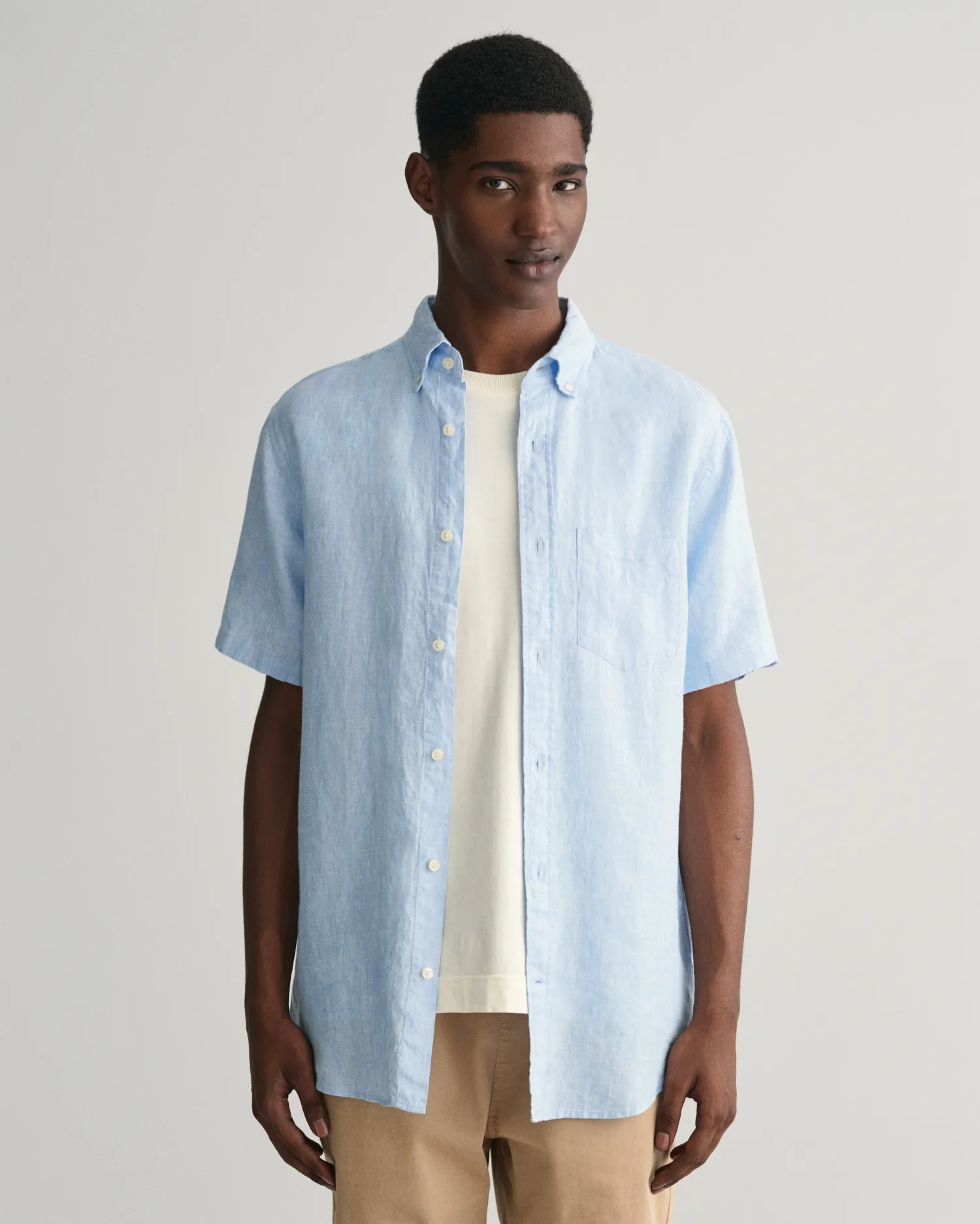 Reg Linen SS Shirt